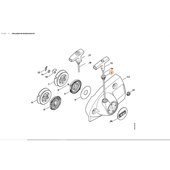 STIHL Tuleja 1110 084 9102